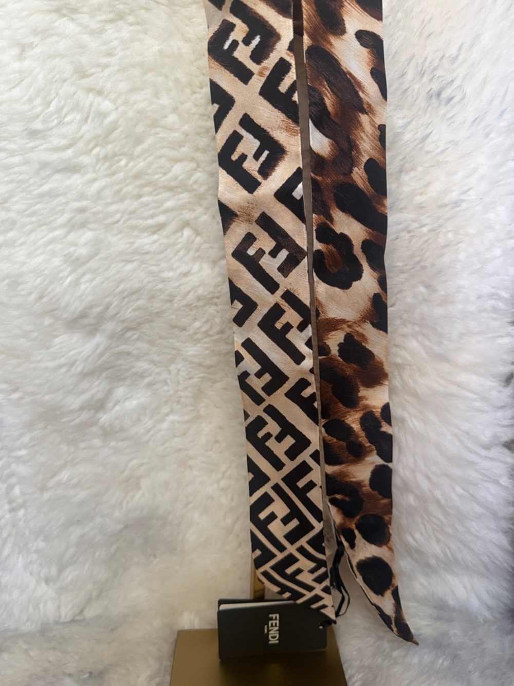 Fendi Twilly - NWT - Leopard Print Stunner